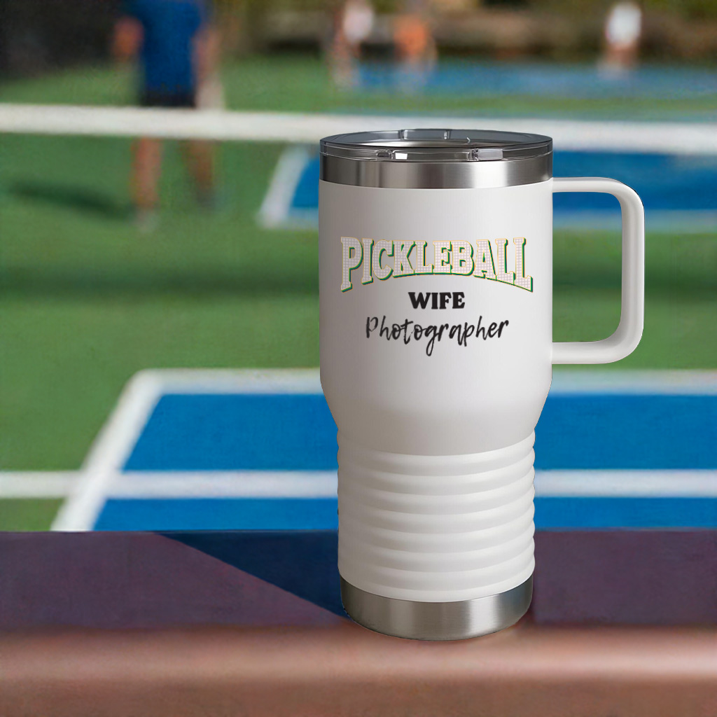 20250704162157-1f058f30-1b55-609c-9cd8-b2b8cf86ba3a.jpg Shutter Swag Designs Pickleball Wife Photographer 20oz Insulated Travel Mug