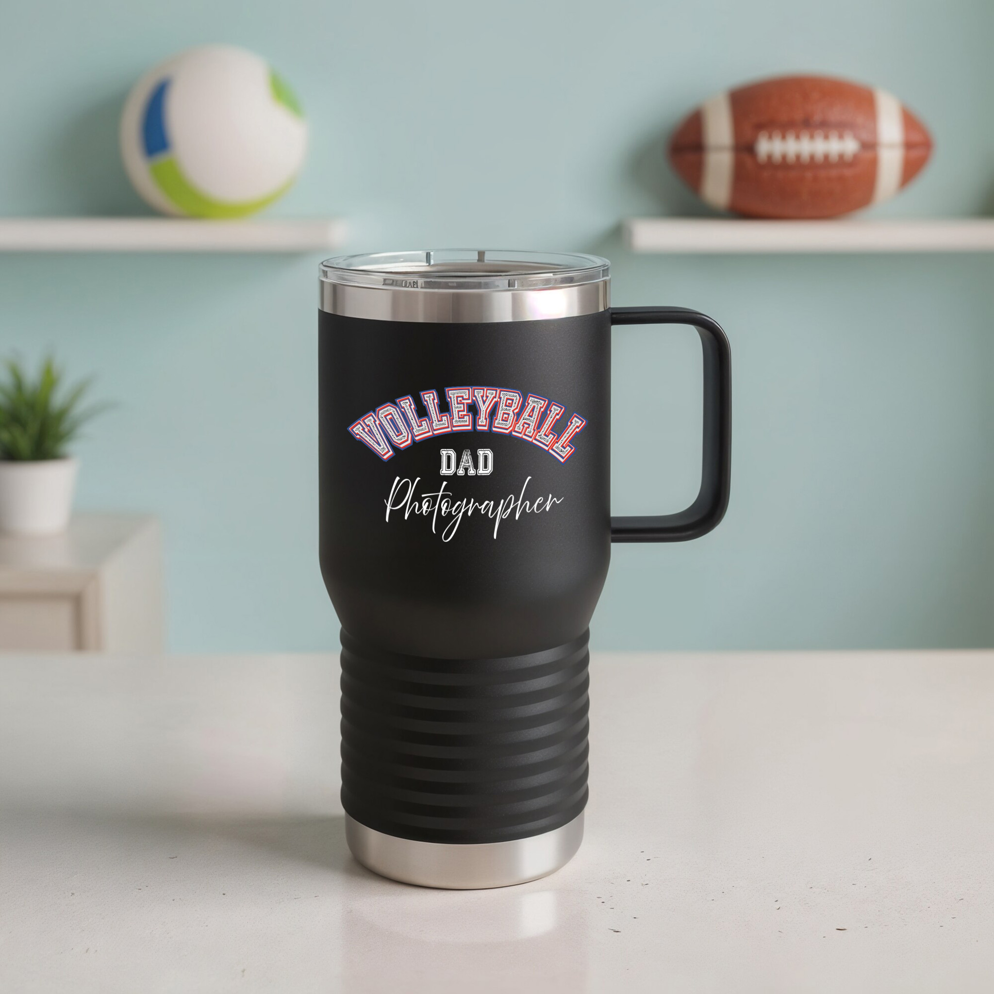20250704164149-1f058f5c-802f-6d38-9f3c-8662bf1d94cc.jpg Shutter Swag Designs Volleyball Dad Photographer 20oz Insulated Travel Mug