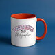 Shutter Swag Designs Football Dad Photographer Accent Coffee Mug