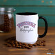Shutter Swag Designs Football Mom Photographer Accent Coffee Mug