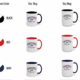 Shutter Swag Designs Football Mom Photographer Accent Coffee Mug options