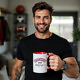 Shutter Swag Designs Hockey Dad Photographer Accent Coffee Mug