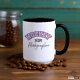 Shutter Swag Designs Hockey Mom Photographer Accent Coffee Mug