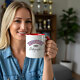 Shutter Swag Designs Hockey Mom Photographer Accent Coffee Mug