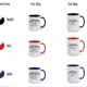 Shutter Swag Designs Rugby Dad Photographer Accent Mug options