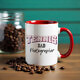 Shutter Swag Designs Tennis Dad Photographer Accent Mug