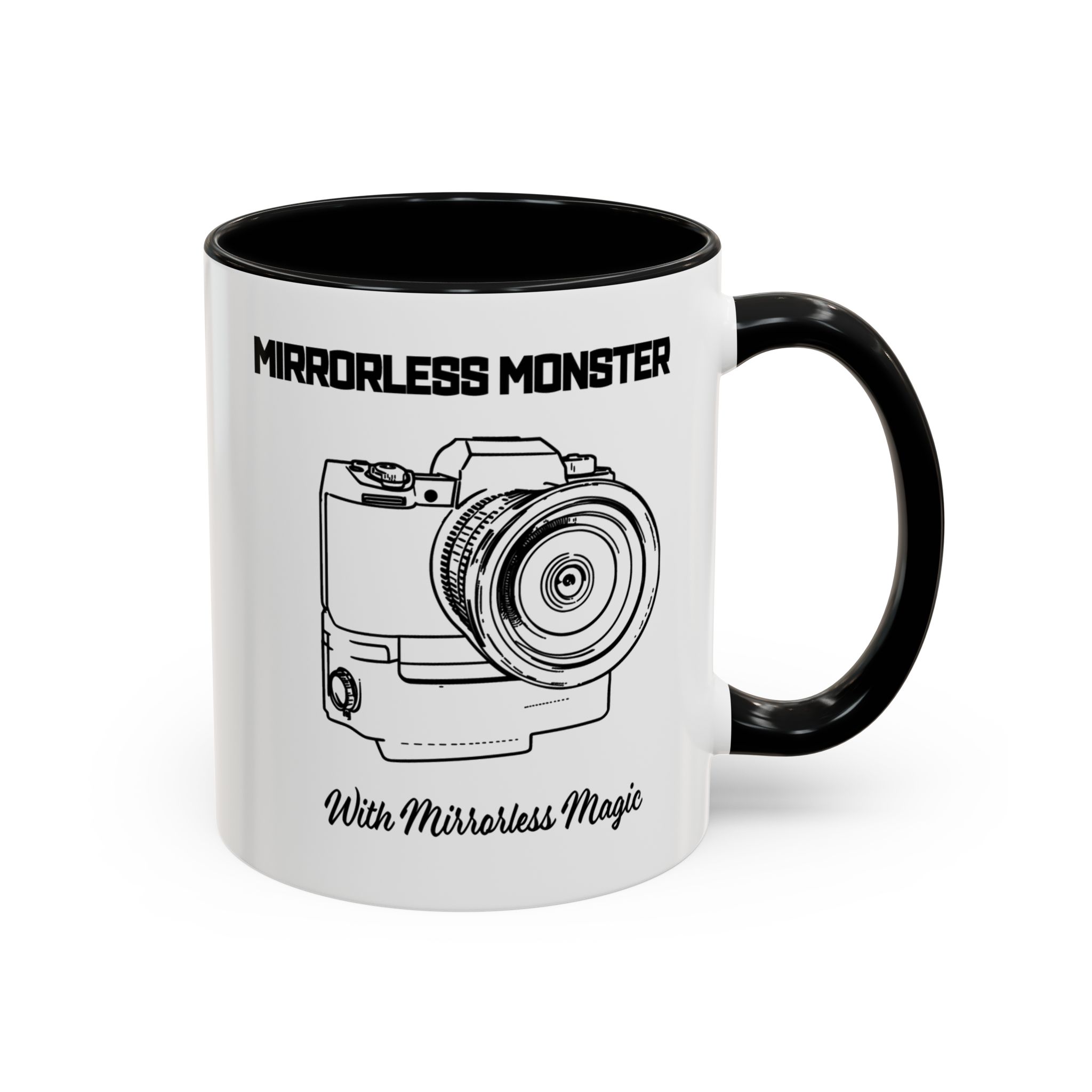 Shutter Swag Designs Mirrorless Camera Body Accent Mug