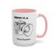 Shutter Swag Designs 85mm f1.4 Camera Lens Accent Mug
