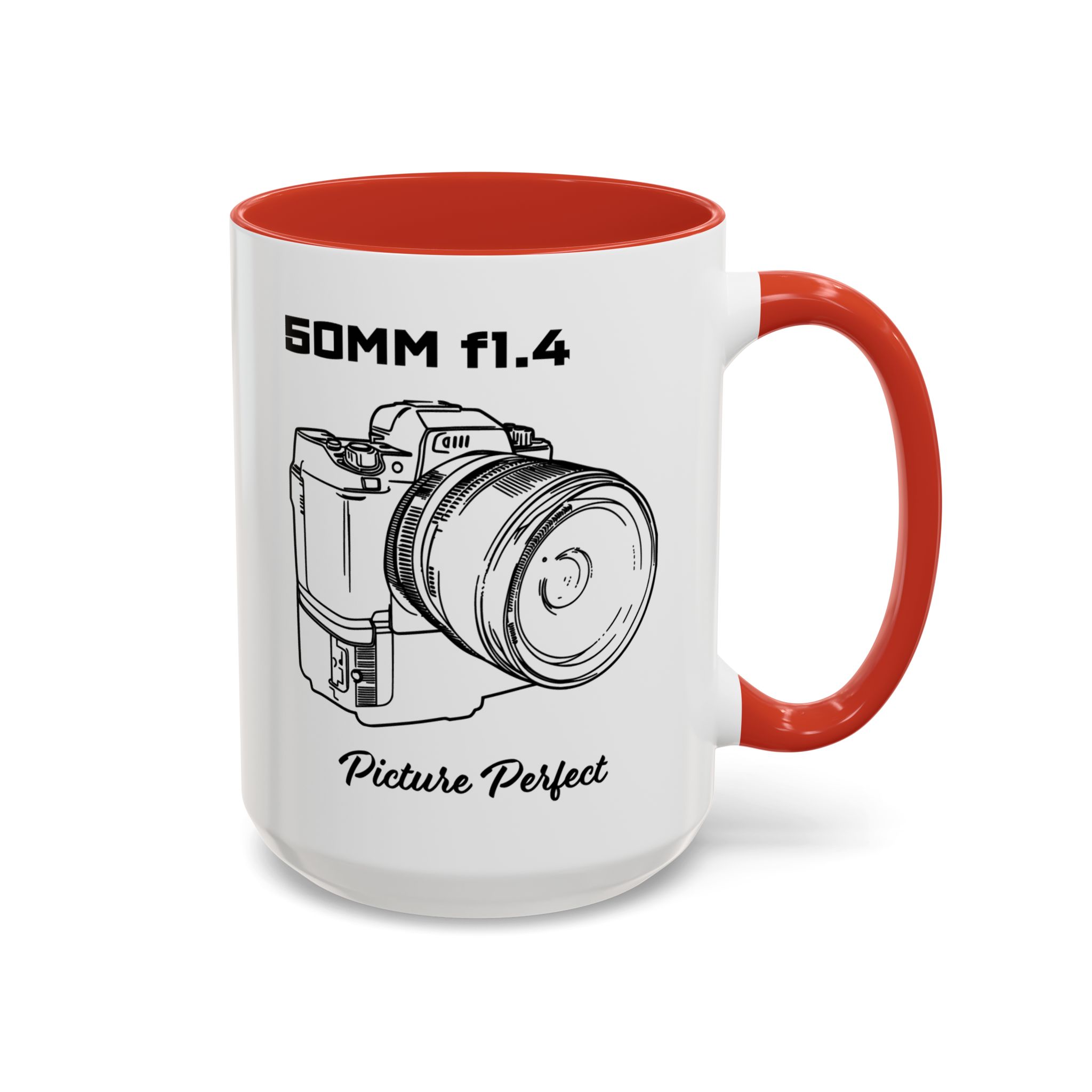 4166624002592747445_2048-1.jpeg Shutter Swag Designs 50mm f1.4 Camera Lens Accent Mug