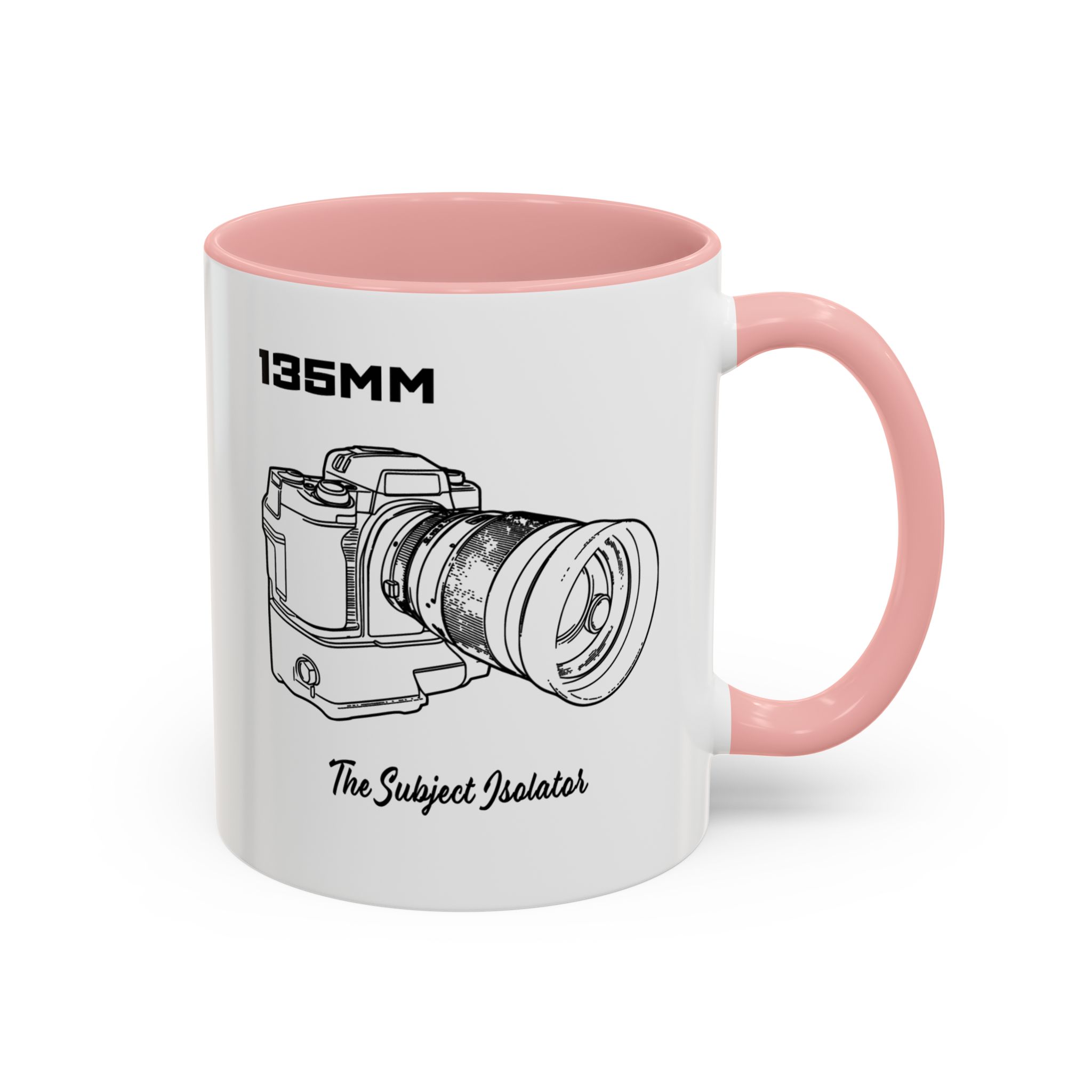 Shutter Swag Designs 135mm Camera Lens Accent Mug