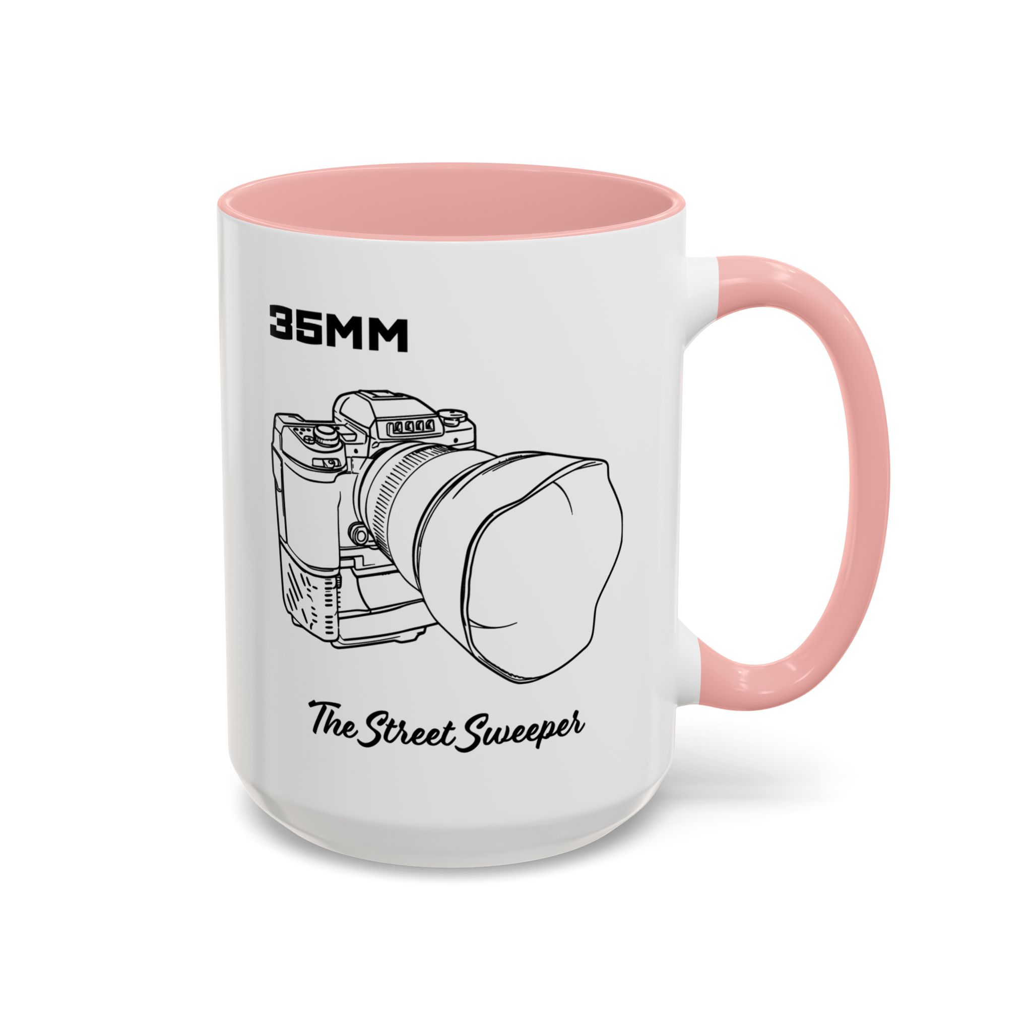 5236435668317047683_2048.jpeg Shutter Swag Designs 35mm Camera Lens Photography Accent Mug