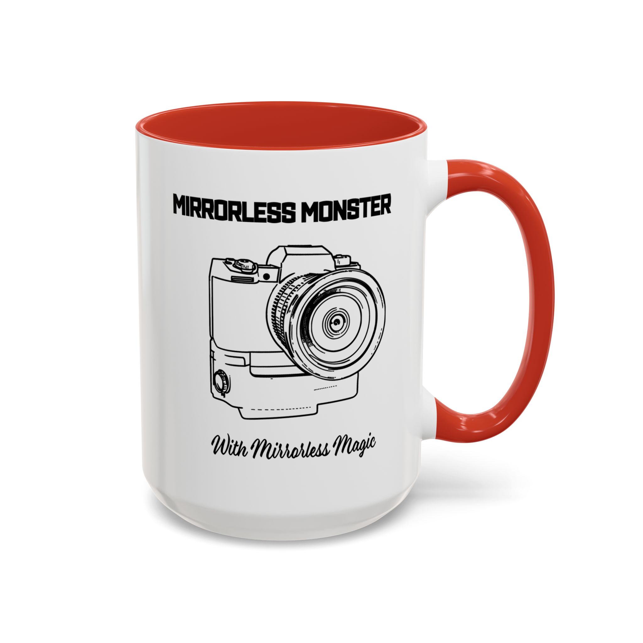 Shutter Swag Designs Mirrorless Camera Body Accent Mug