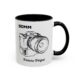 Shutter Swag Designs 50mm Camera Lens Accent Mug