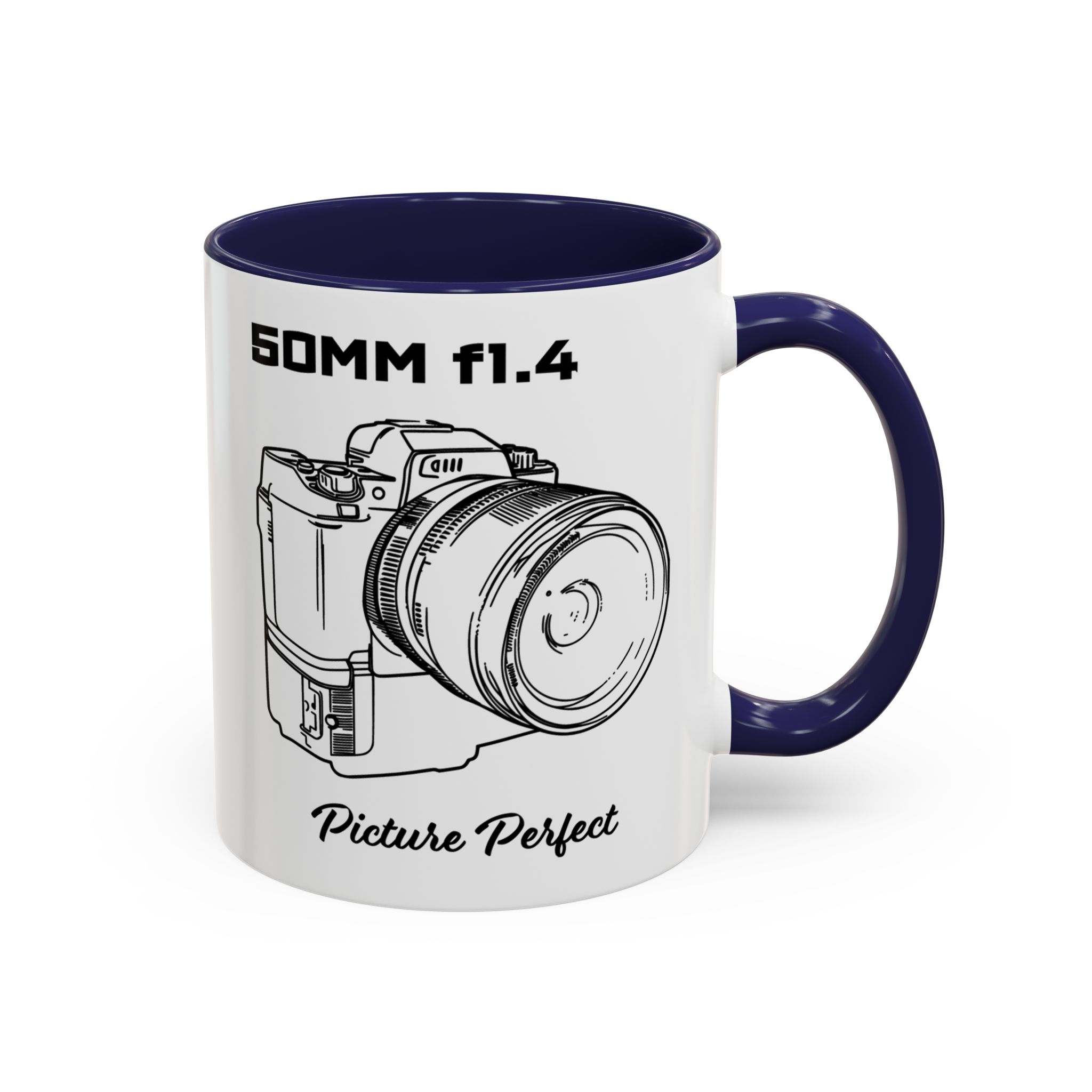 9139876185630893276_2048-1.jpeg Shutter Swag Designs 50mm f1.4 Camera Lens Accent Mug
