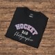 Shutter Swag Designs Hockey Dad Photographer Softstyle Cotton T-Shirt