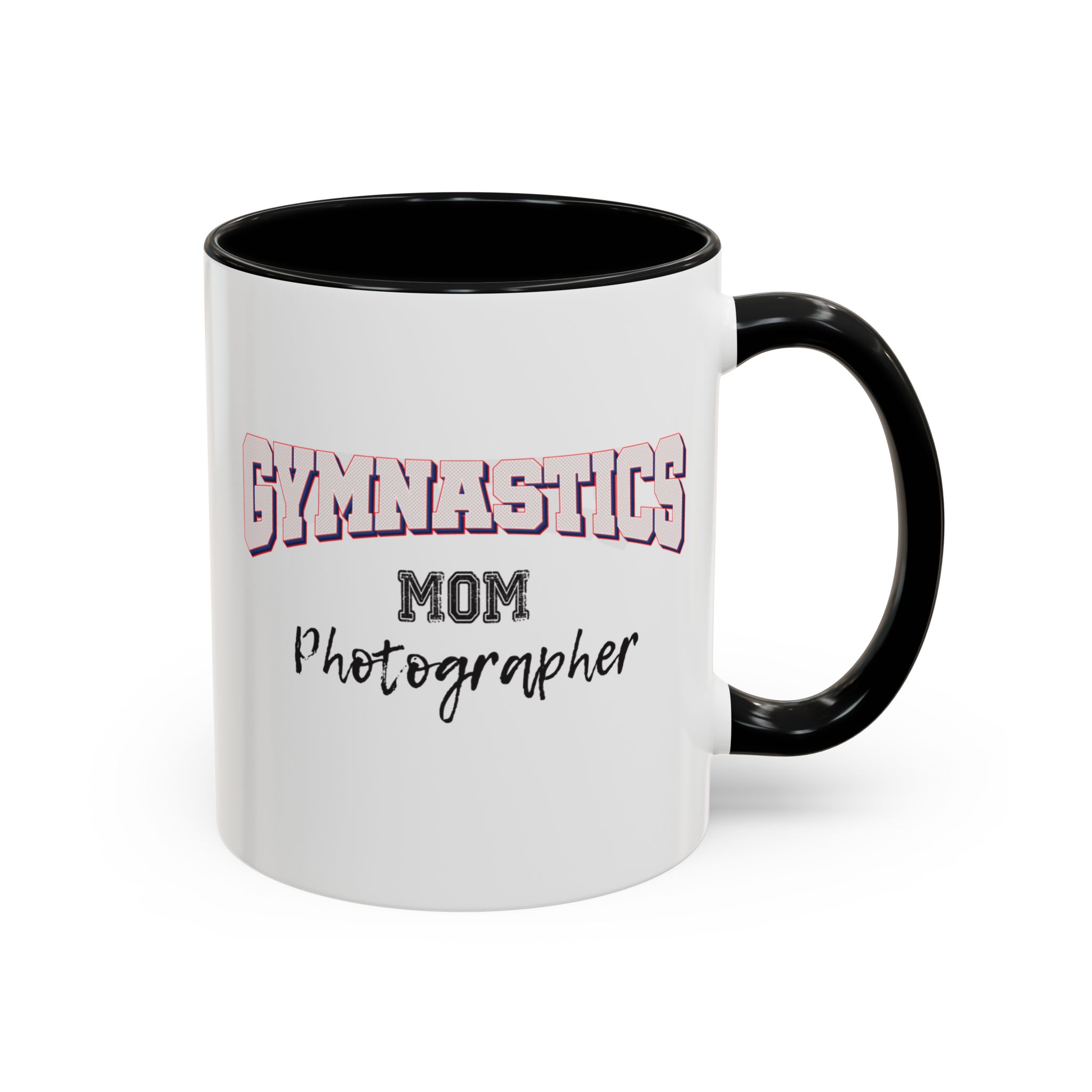 Gymnastics Mom Photographer Accent Mug 11oz, 15oz - Image 9