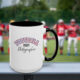 Shutter Swag Designs Football Mom Photographer Accent Coffee Mug 11oz, 15oz