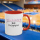 Shutter Swag Designs Gymnastics Dad Red 11oz Mug