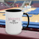 Shutter Swag Designs Gymnastics Mom Black 15oz Mug