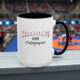 Wrestling Mom Photographer Accent Coffee Mug 11oz, 15oz Wrestling Mom Photographer Accent Coffee Mug 15oz, black